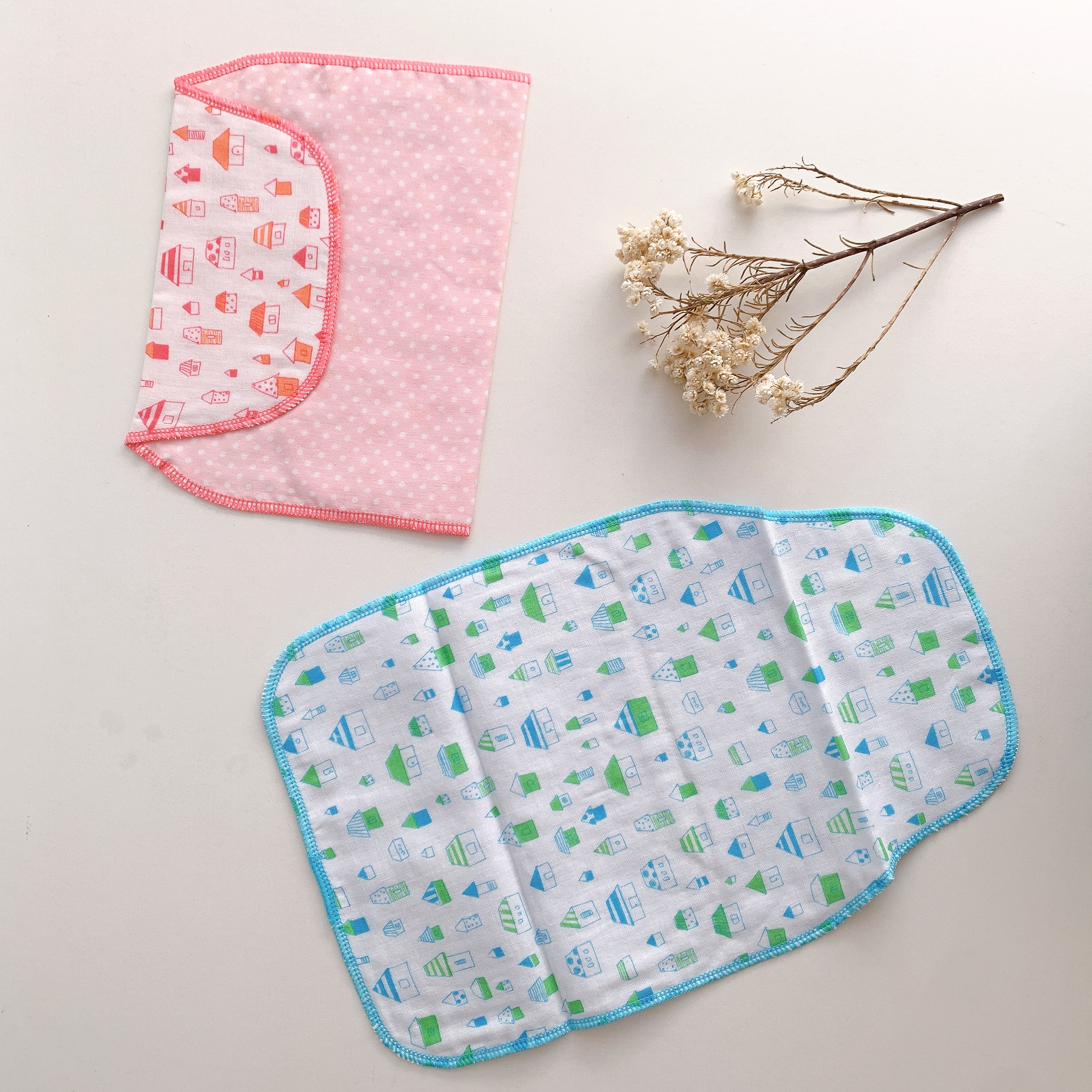 日本製ベビー用品・赤ちゃん用品汗とりシート暑い季節のマストアイテム！ご出産祝い・プチギフトにおすすめピンク画像