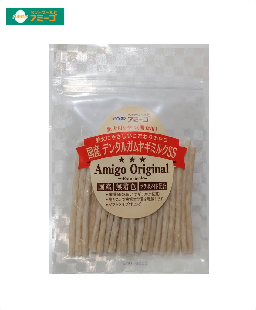 AM国産デンタルガムヤギミルクSS 25本　[国産]の画像