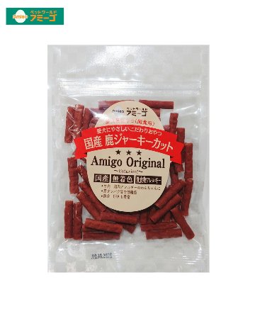 AM国産鹿ジャーキーカット 80ｇ　[国産]の画像