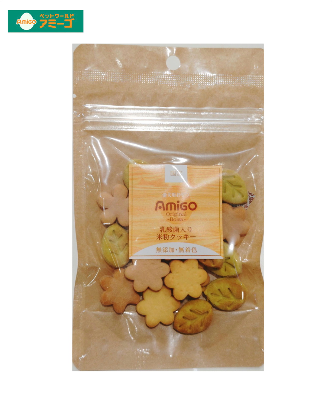 AM乳酸菌入り米粉クッキー 40g [国産]｜PET FOREST オンラインストア