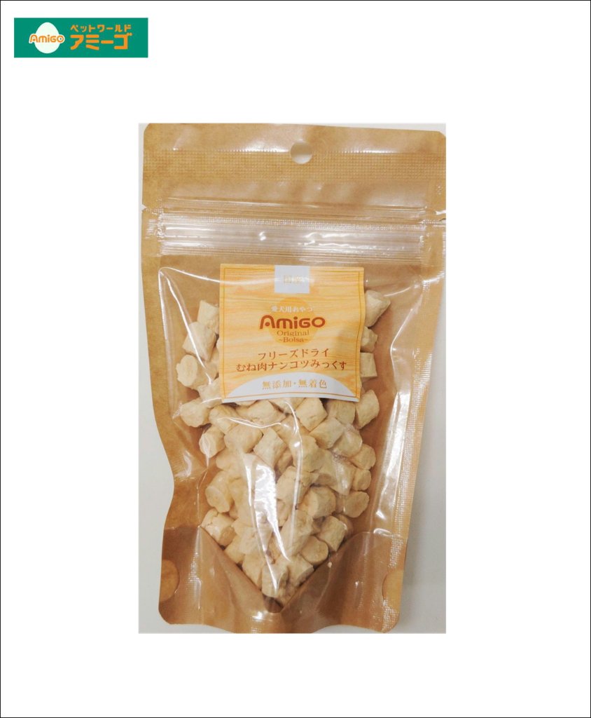 AM国産フリーズドライむね肉ナンコツみっくす 25g　[国産]の画像