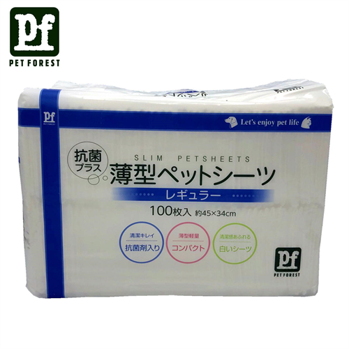 PF薄型ペットシーツ 　レギュラーサイズ　100枚入の画像
