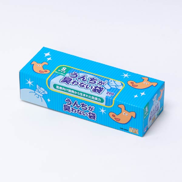 クリロン化成 うんちが臭わない袋 Sサイズ 200枚入りの画像