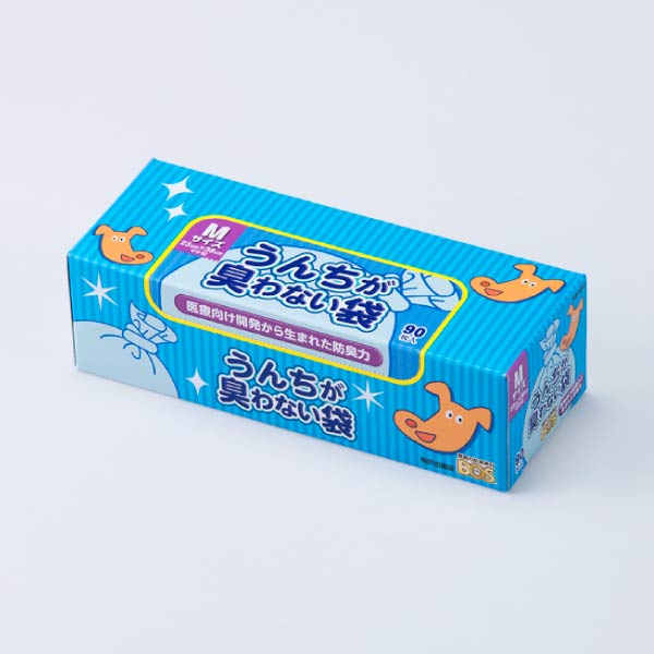 クリロン化成 うんちが臭わない袋 Mサイズ 90枚入りの画像