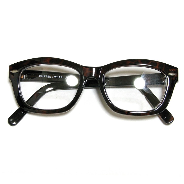 Phatee i WEAR - ANTICO DUAL SIGHT / BROWN x CLEARの画像