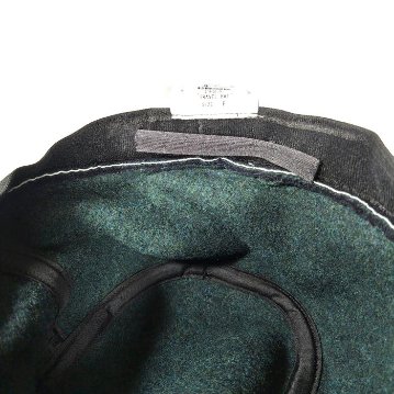 Phatee - TRAVEL HAT RECYCLE WOOL / NAVY WOOLの画像