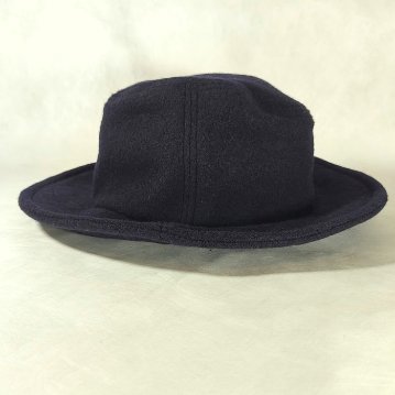Phatee - TRAVEL HAT RECYCLE WOOL / NAVY WOOLの画像