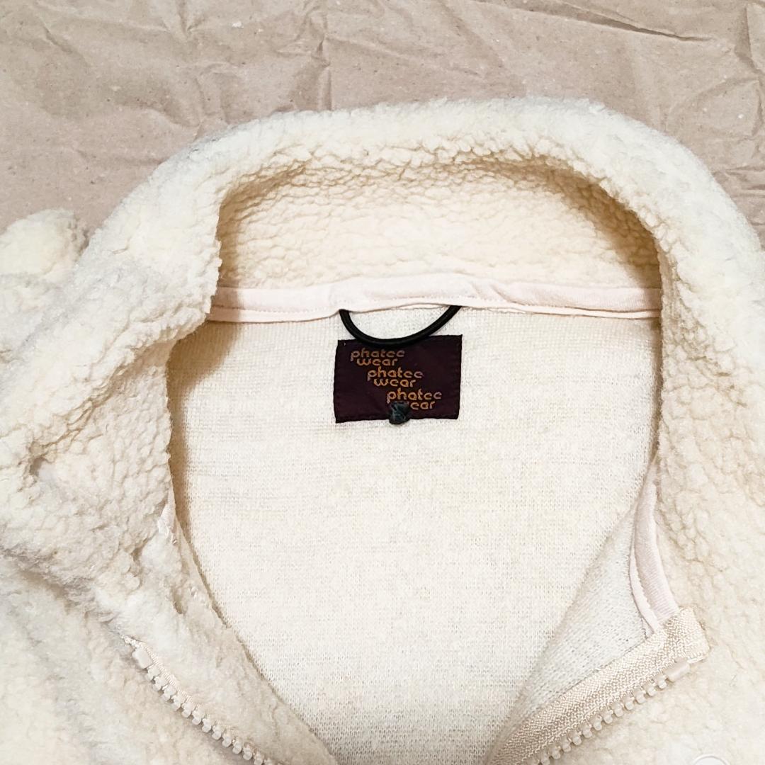 Phatee - NASTA ZIP JACKET / NATURAL (OUTLET)の画像