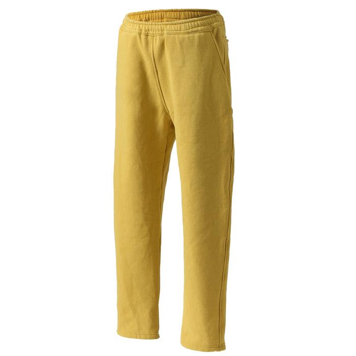 Phatee - HEMP SWEAT DAILY PANTS / MUSTARD (OFFICIAL SHOP LIMITED)画像