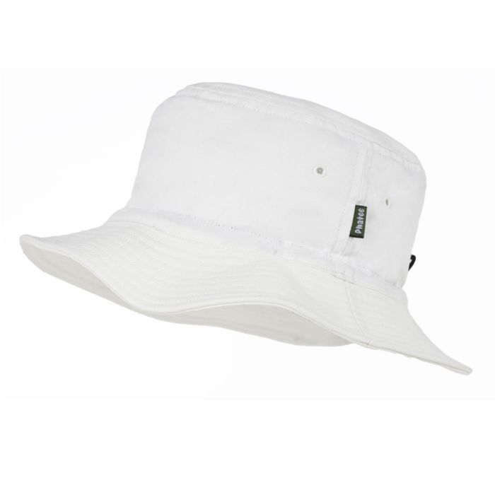 Phatee - BUCKET HAT / WHITE TWILL画像
