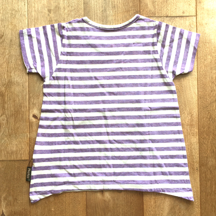 Phatee - KIDS TEE ONE PIECE / PURPLE BOADER (outlet) (S(90～100))画像