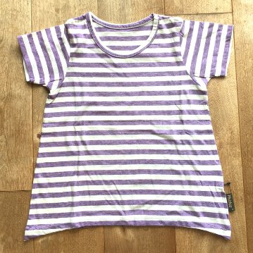 Phatee - KIDS TEE ONE PIECE / PURPLE BOADER (outlet) (S(90～100))画像