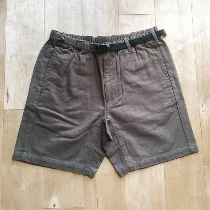 Phatee - VENUE SHORTS WIT / BROWN TWILL (outlet) (Small)画像