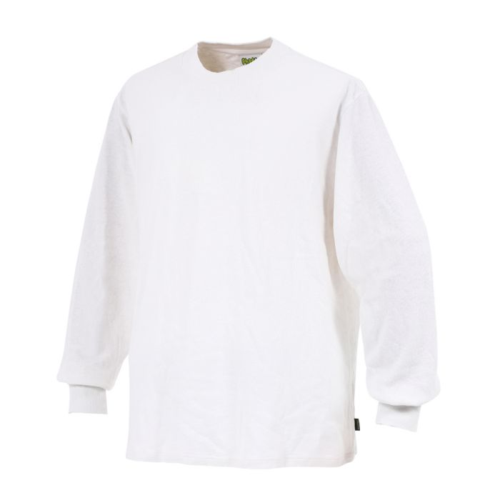 Phatee - HEMP L/S TEE HEAVY WEIGHT / WHITE の画像