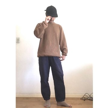 Phatee - RECYCLED WOOL MIX SWEATER  / BEIGE (OFFICIAL SHOP LIMITED)画像