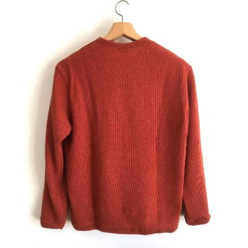 Phatee - RECYCLED WOOL MIX SWEATER  / ORANGE (OFFICIAL SHOP LIMITED)画像