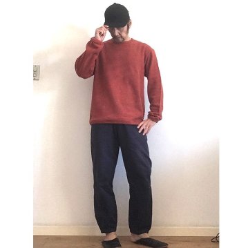 Phatee - RECYCLED WOOL MIX SWEATER  / ORANGE (OFFICIAL SHOP LIMITED)画像