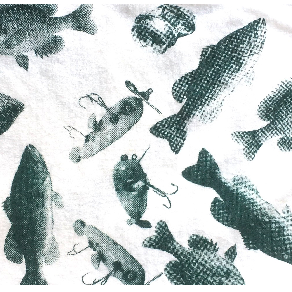 Phatee LABORATORY - HEMP TEE PRINTED / FISH (SAMPLE) (Small)画像