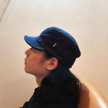 Phatee - HALF CAP HEMP CANVAS / NAVY CANVASの画像