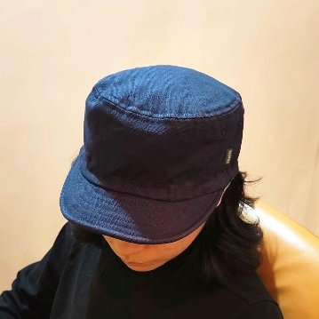Phatee - HALF CAP HEMP CANVAS / NAVY CANVASの画像