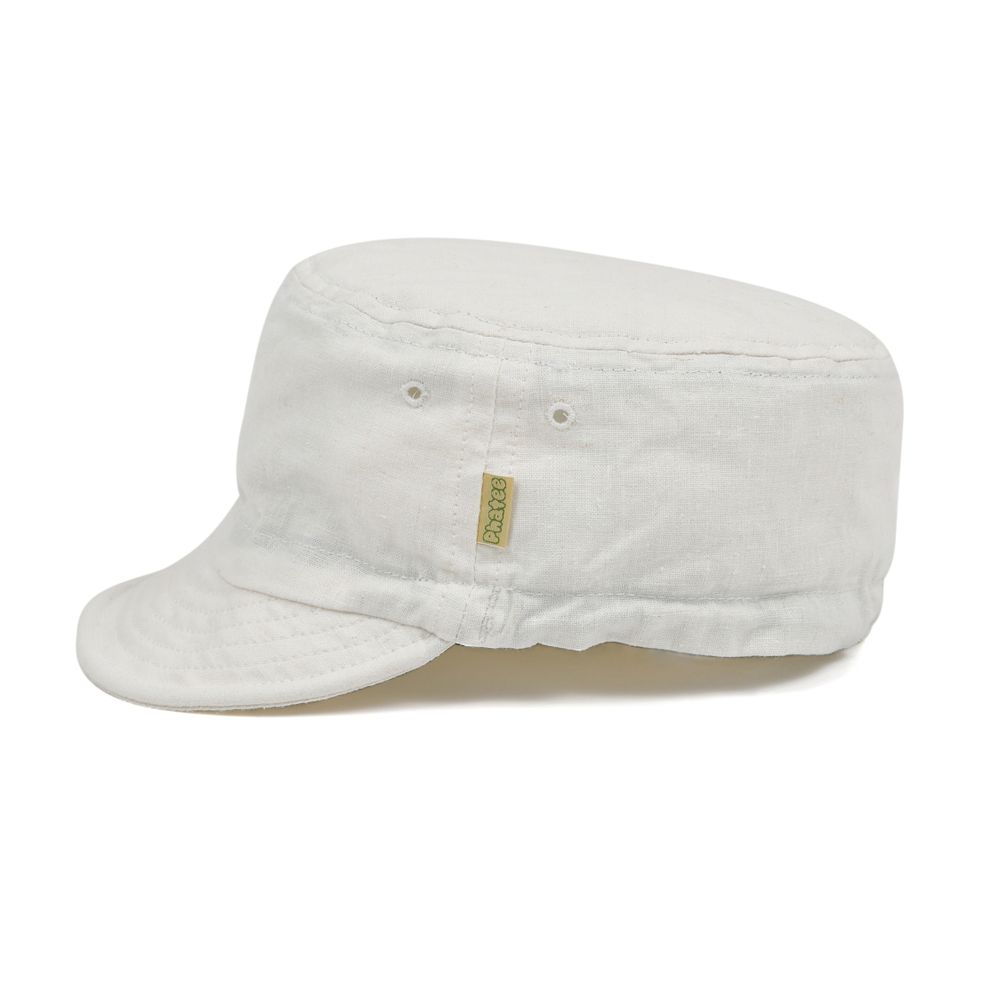 Phatee - HALF CAP HEMP FLAT / WHITE FLAT画像