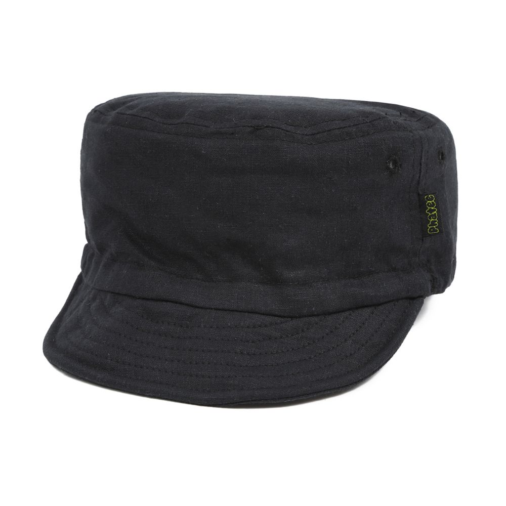 ラッピング不可】 Phatee 新品#6 CANVAS BLACK / CAP HALF - ベレー帽