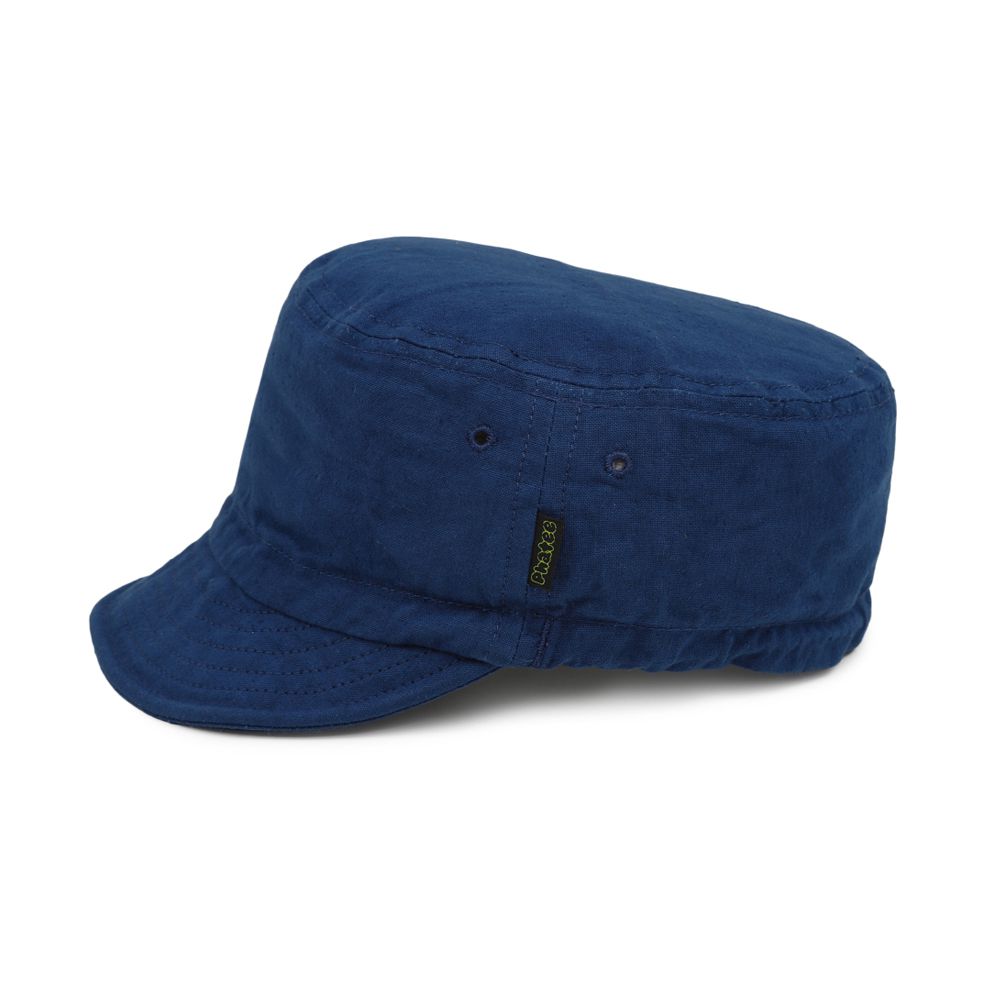 Phatee - HALF CAP HEMP FLAT / DEEP BLUE FLAT画像