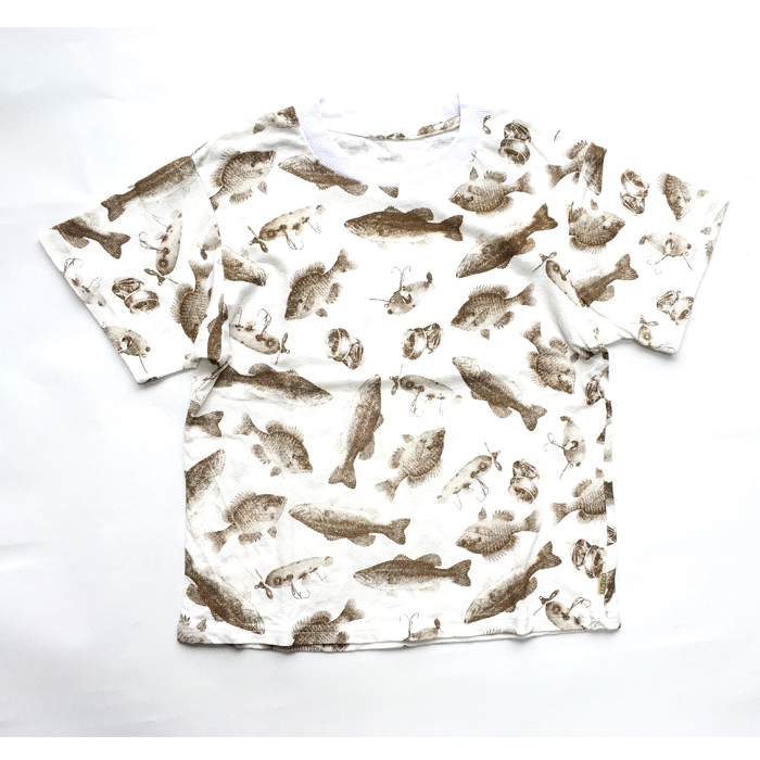 Phatee - KID'S TEE / FISH BROWN (special item) ((Ｌ(130))の画像