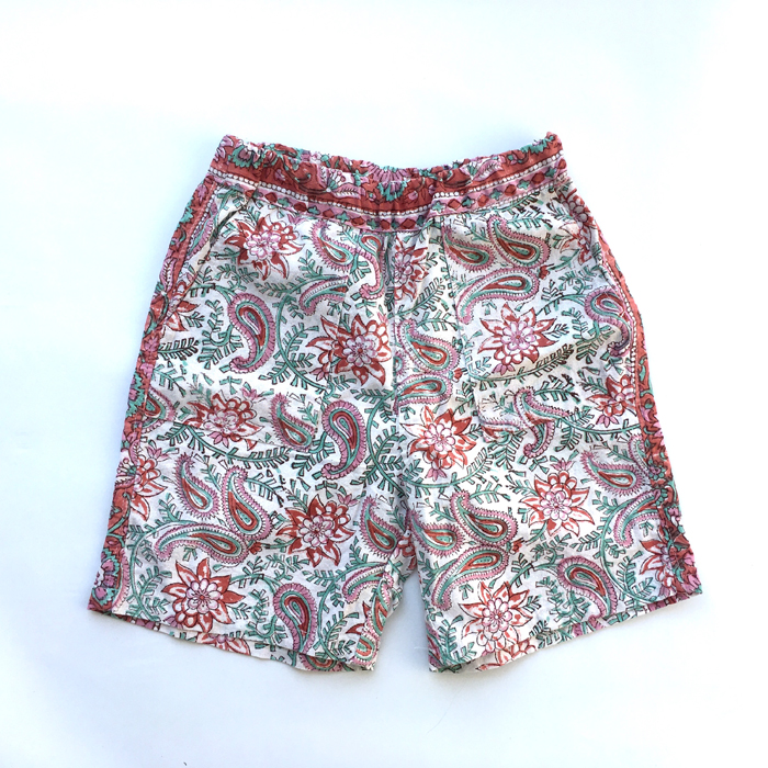 Phatee - KID'S SHORTS / flower india (special item) (M(110))画像