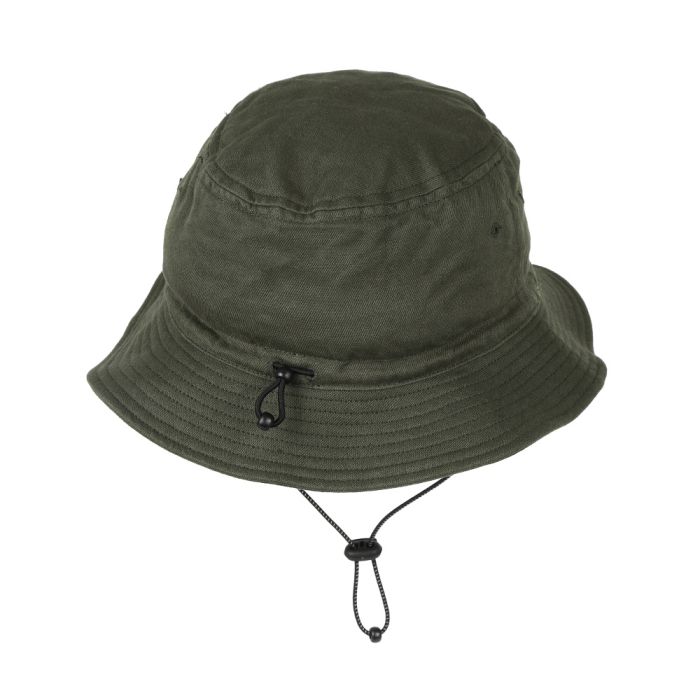 Phatee - BUCKET HAT CHIN STRAP / MOSS TWILLの画像