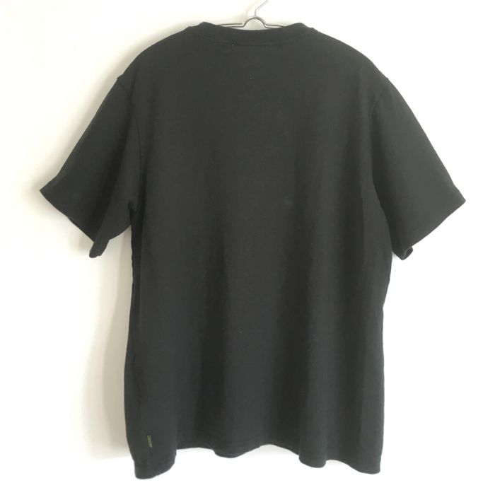 Phatee - HEMP CHOCO ZIP TEE / BLACKの画像