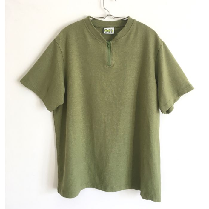 Phatee - HEMP CHOCO ZIP TEE / MACCHAの画像