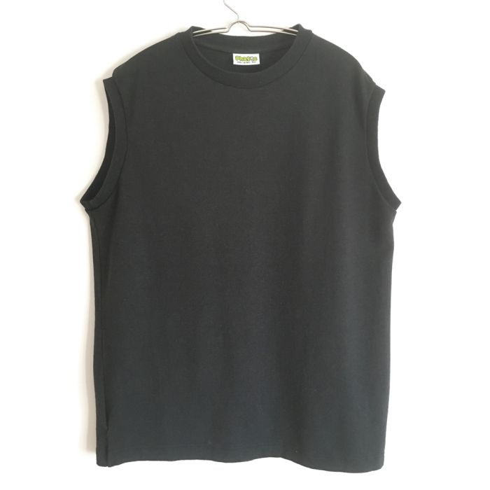 Phatee - HEMP TEE VEST / BLACKの画像