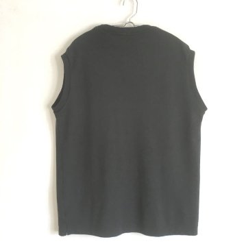 Phatee - HEMP TEE VEST / BLACKの画像