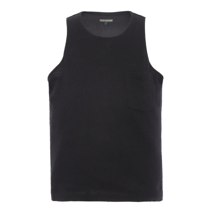 Phatee - SUPERB THREAD POCKET TANK / BLACKの画像