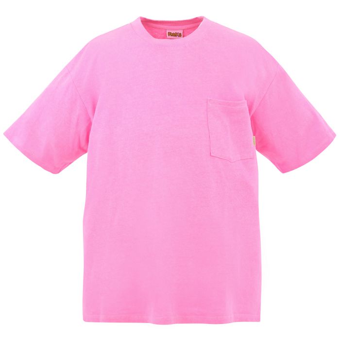 Phatee - HEMP TEE S/S POCKET/ PINKの画像