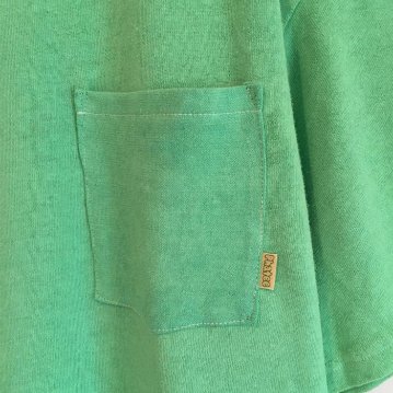 Phatee - HEMP TEE S/S POCKET/ GREENの画像