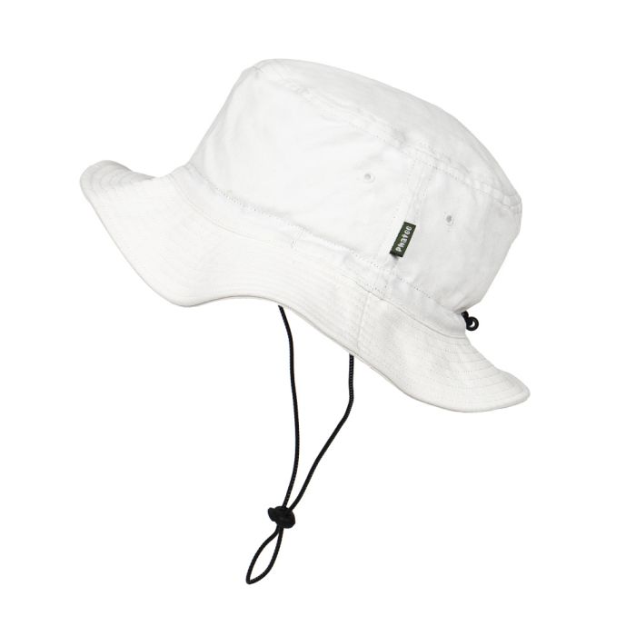 Phatee - BUCKET HAT CHIN STRAP / WHITE TWILLの画像