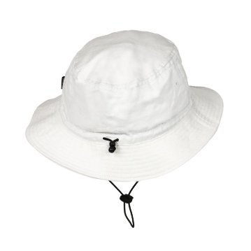 Phatee - BUCKET HAT CHIN STRAP / WHITE TWILLの画像