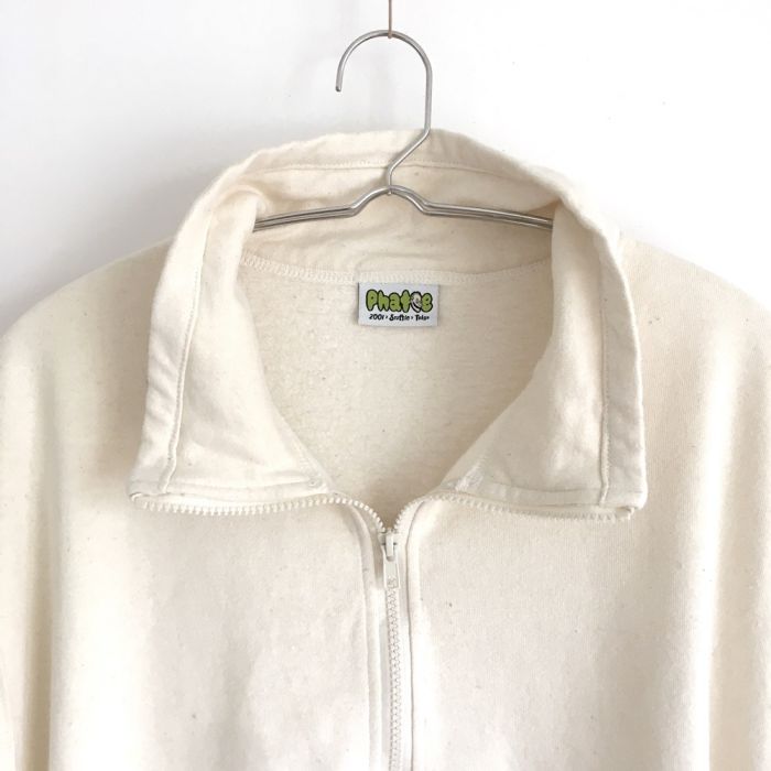 Phatee - HEMP SWEAT ZIP HENLEY / KINARIの画像