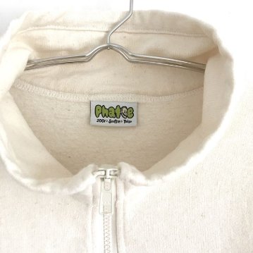 Phatee - HEMP SWEAT ZIP HENLEY / KINARIの画像