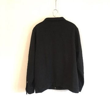 Phatee - HEMP SWEAT G JACKET / BLACKの画像