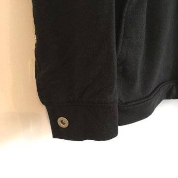 Phatee - HEMP SWEAT G JACKET / BLACKの画像