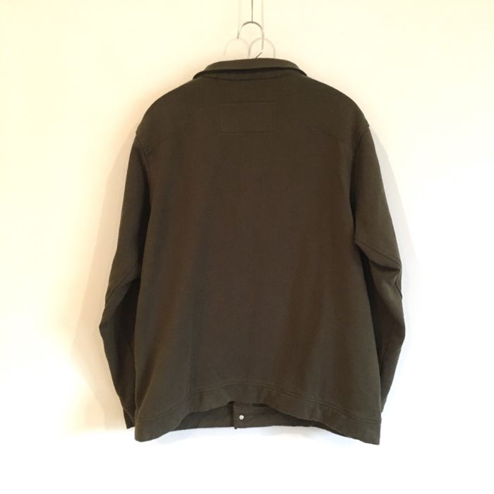 Phatee - HEMP SWEAT G JACKET / OLIVEの画像