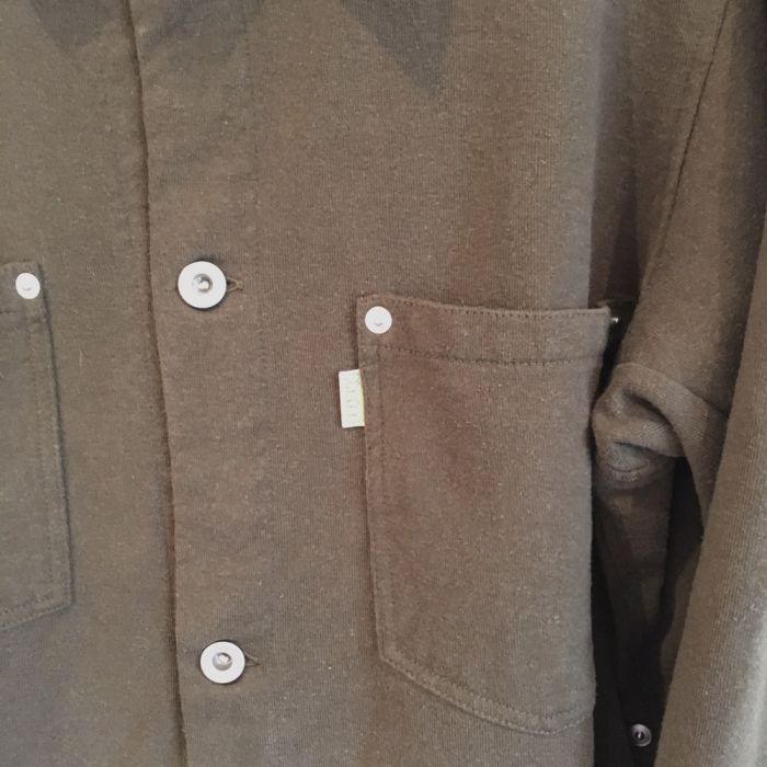 Phatee - HEMP SWEAT G JACKET / OLIVEの画像