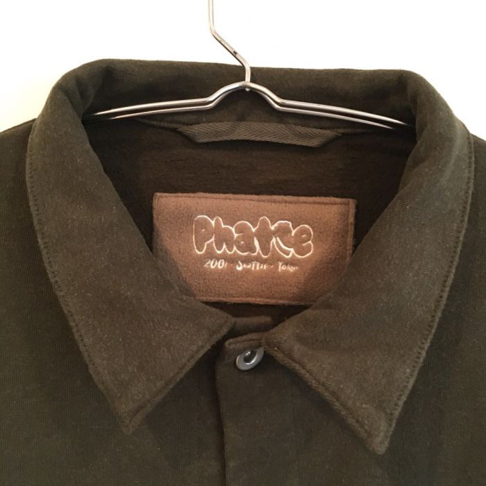 Phatee - HEMP SWEAT G JACKET / OLIVEの画像