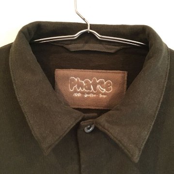 Phatee - HEMP SWEAT G JACKET / OLIVEの画像