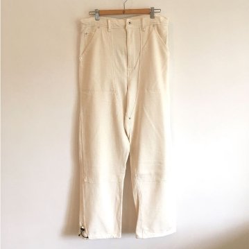 Phatee - HEMP SWEAT W KNEE PAINTER PANTS / KINARI (OUTLET