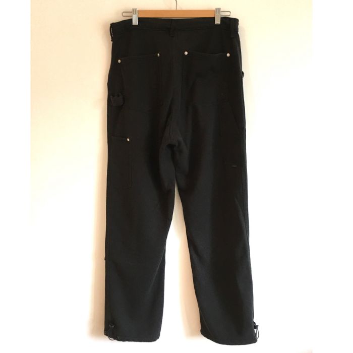 Phatee - HEMP SWEAT W KNEE PAINTER PANTS / BLACKの画像