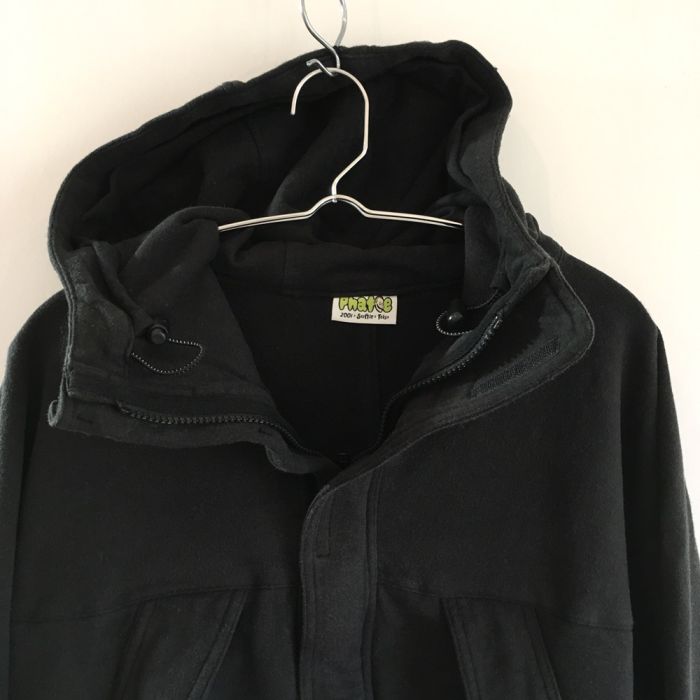 Phatee - HEMP SWEAT MT PARKA / BLACKの画像